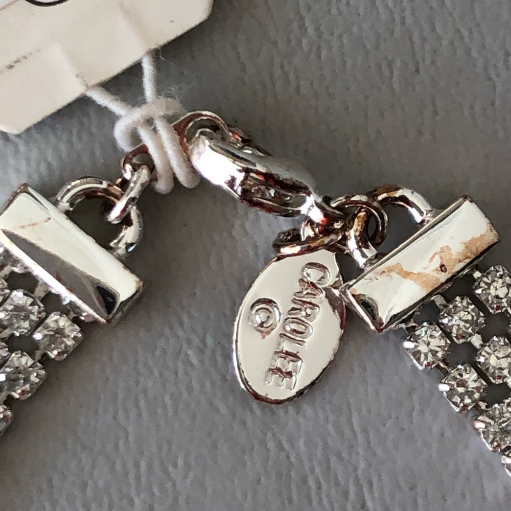 Carolee Rhinestone Bracelet - Picture 2 of 3
